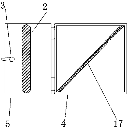 Dust removing device for textile workshop