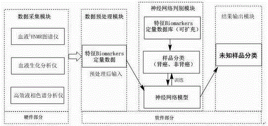 Blood marker-based intelligent recognition system for artificial neural network