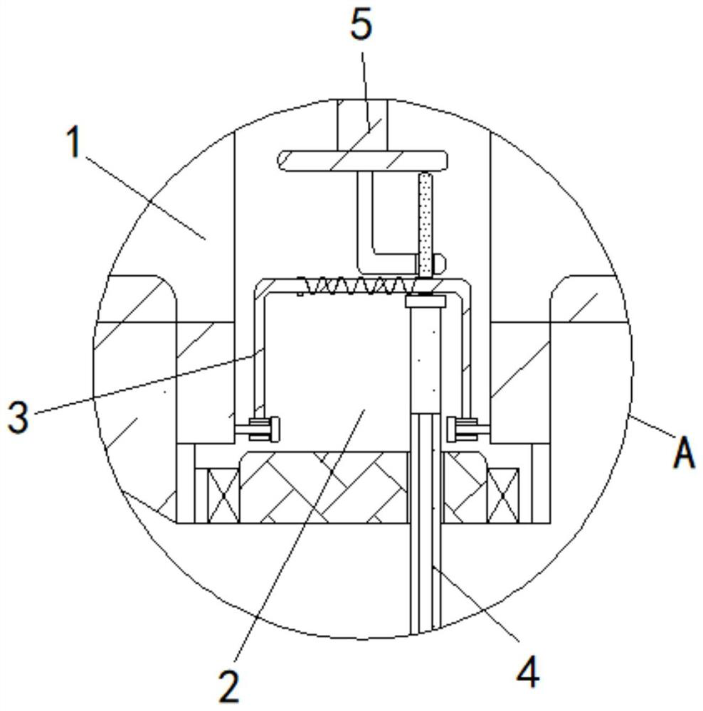 Anti-blocking sewage pipe valve based on water pressure effect