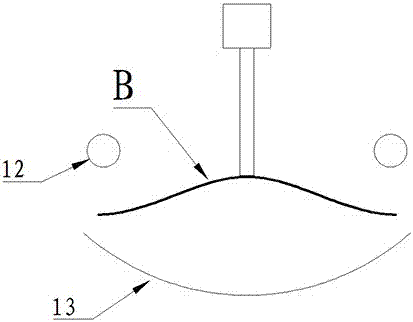 Spline curve roller type liquorice fluid extract extracting device with feeding machine and dehydration machine