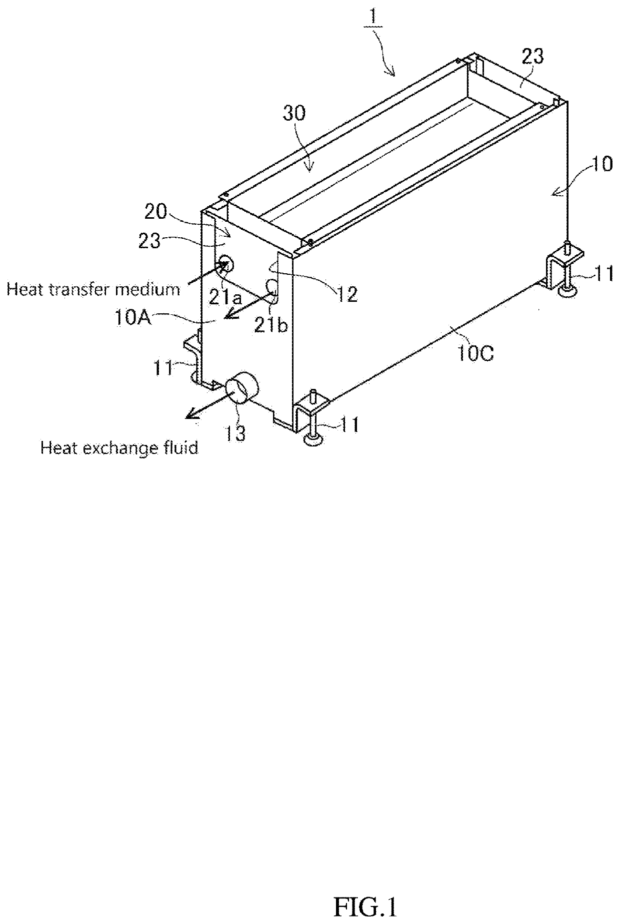 Heat exchanging apparatus