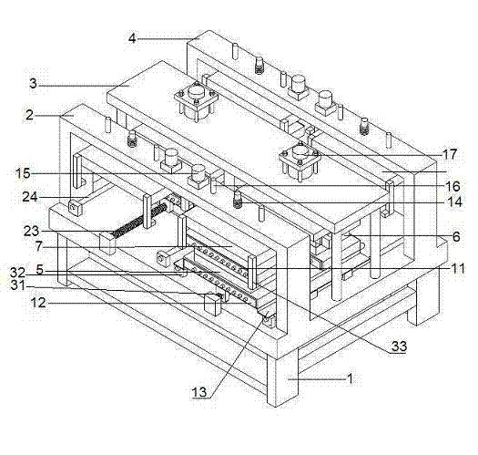 Molding machine for foam filling material