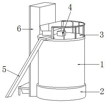 Microbial fermentation equipment for sludge treatment