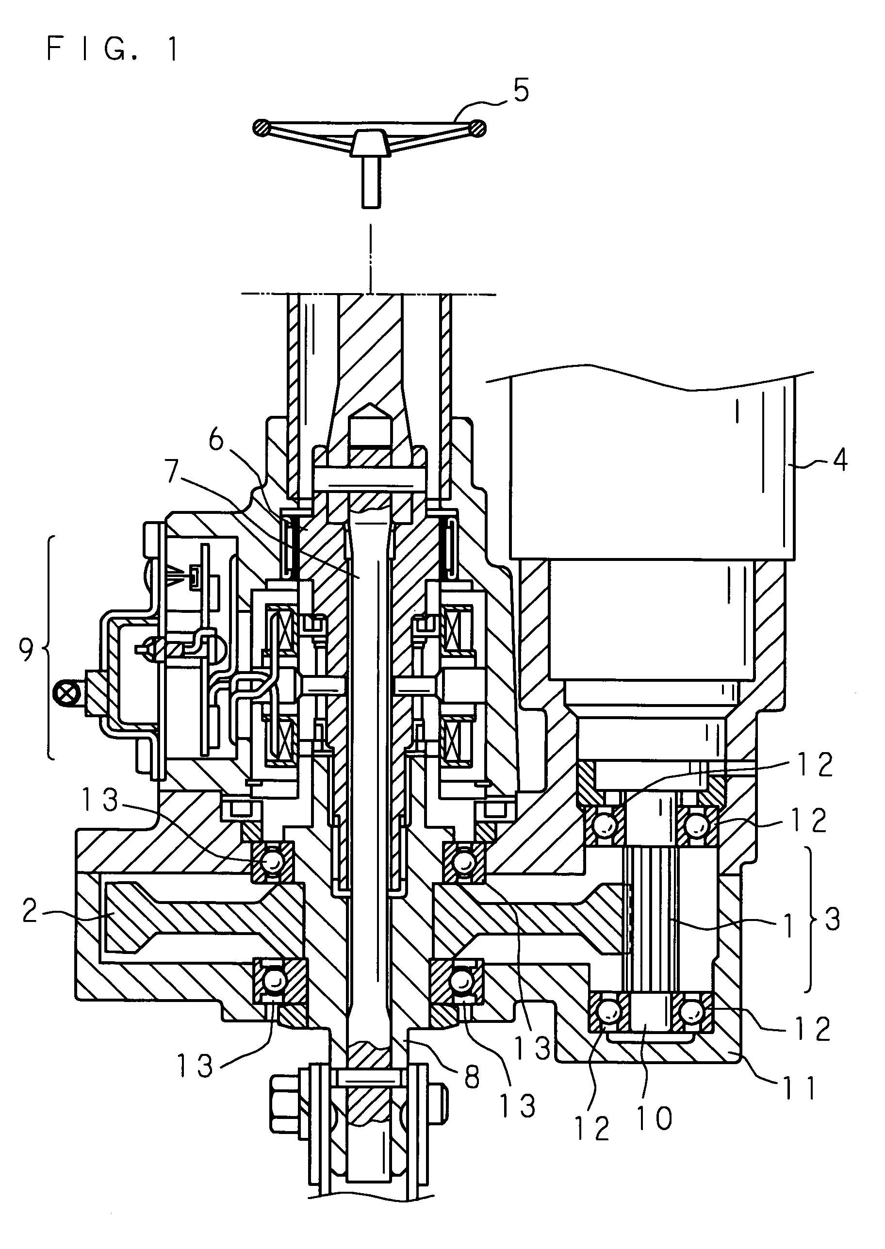 Reduction gear unit