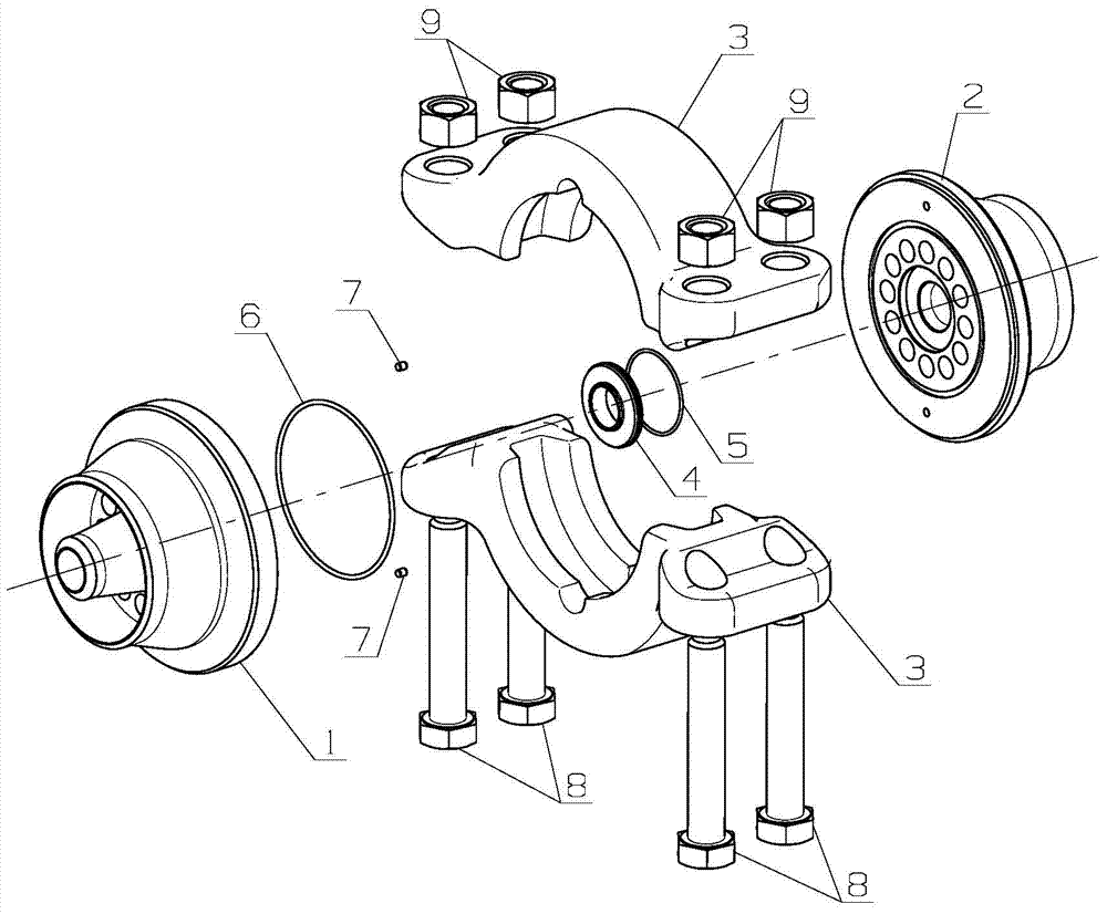 Connecting apparatus of dual-wall high-pressure gas pipelines