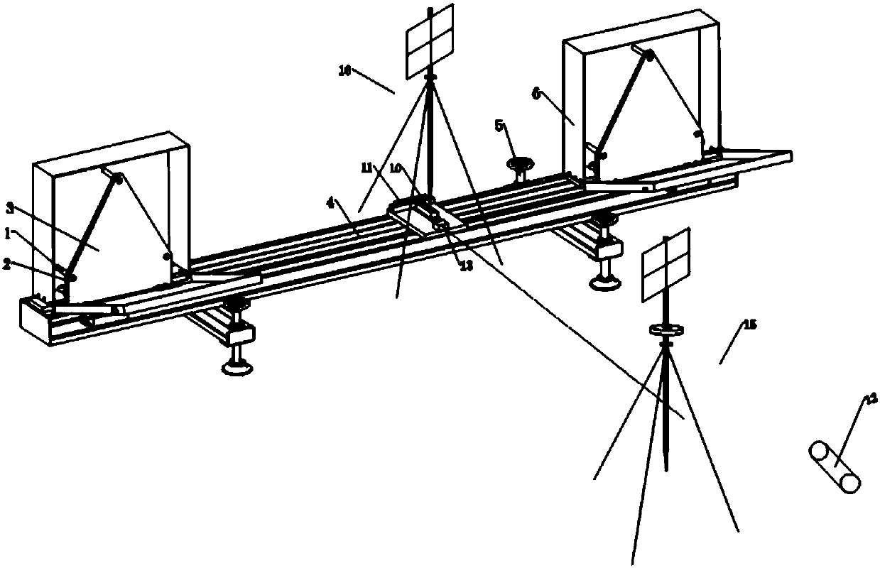 Pre-test debugging device and method of horizontal impact point passive acoustic locating devices