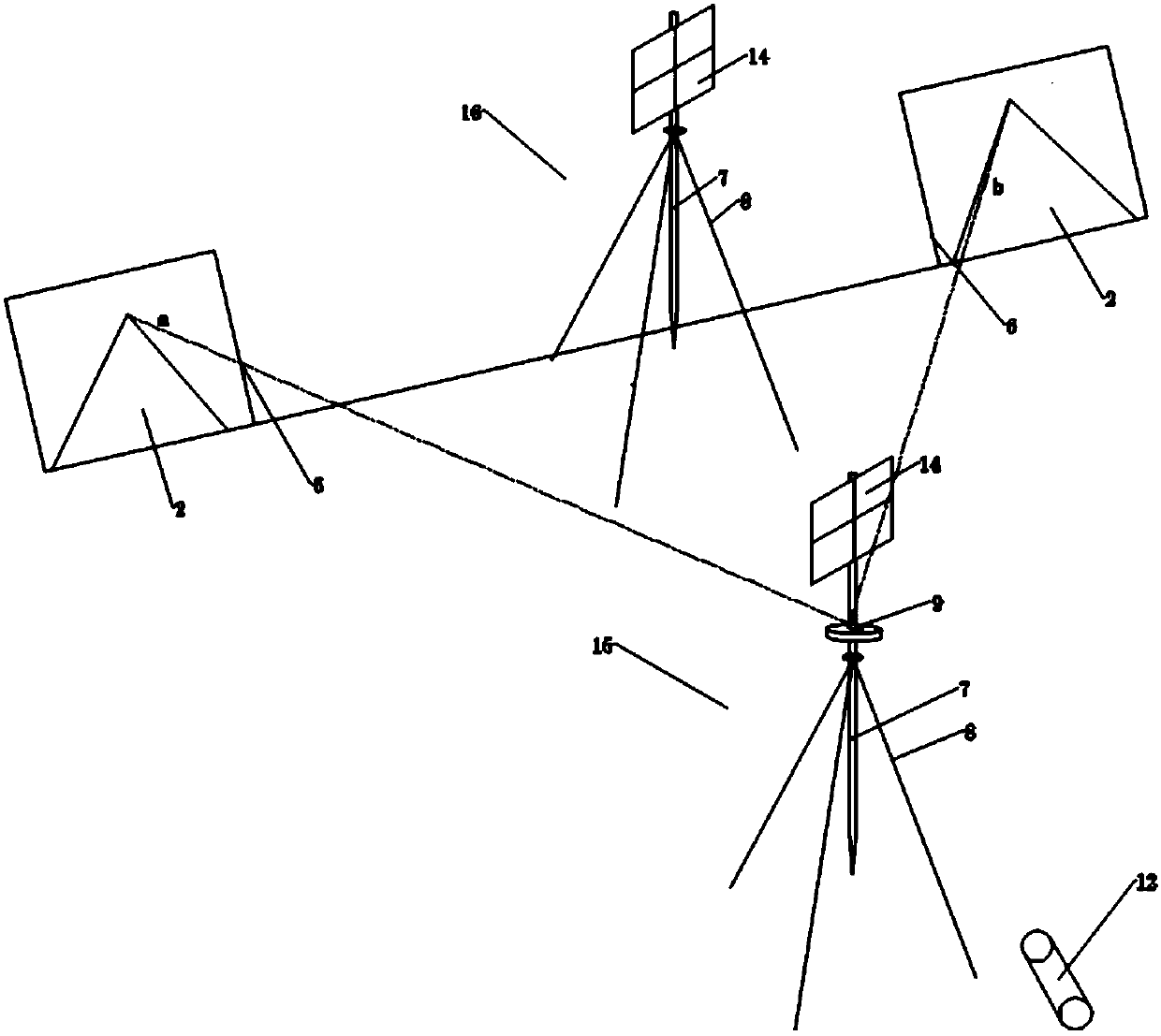 Pre-test debugging device and method of horizontal impact point passive acoustic locating devices