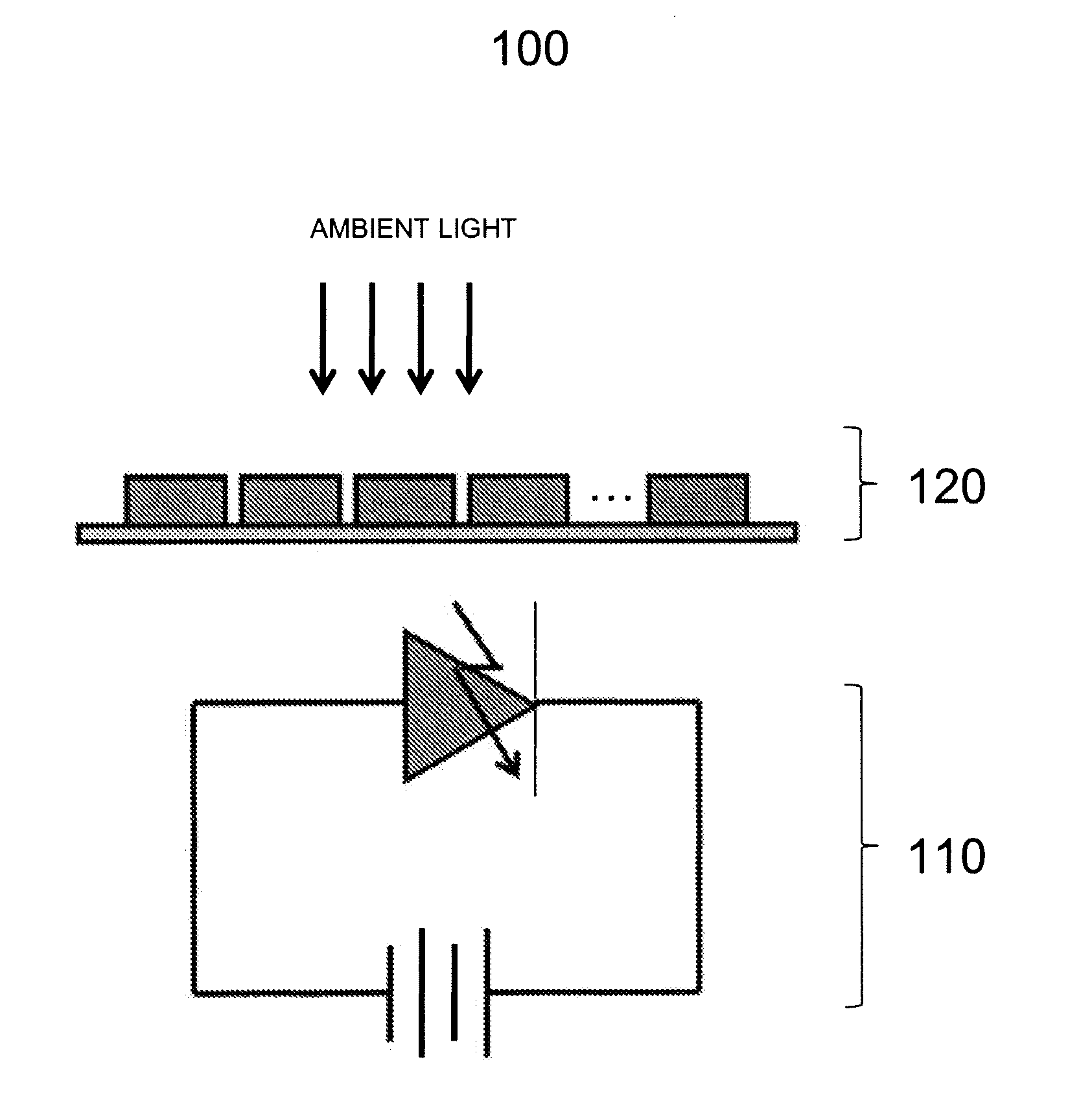 Multi-purpose plasmonic ambient light sensor and visual range proximity sensor