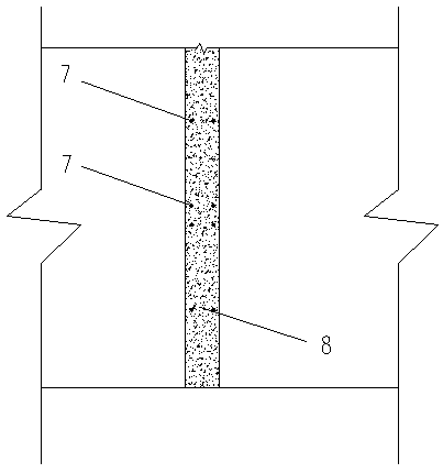 Steel bar planting-free construction method for secondary structure steel bar