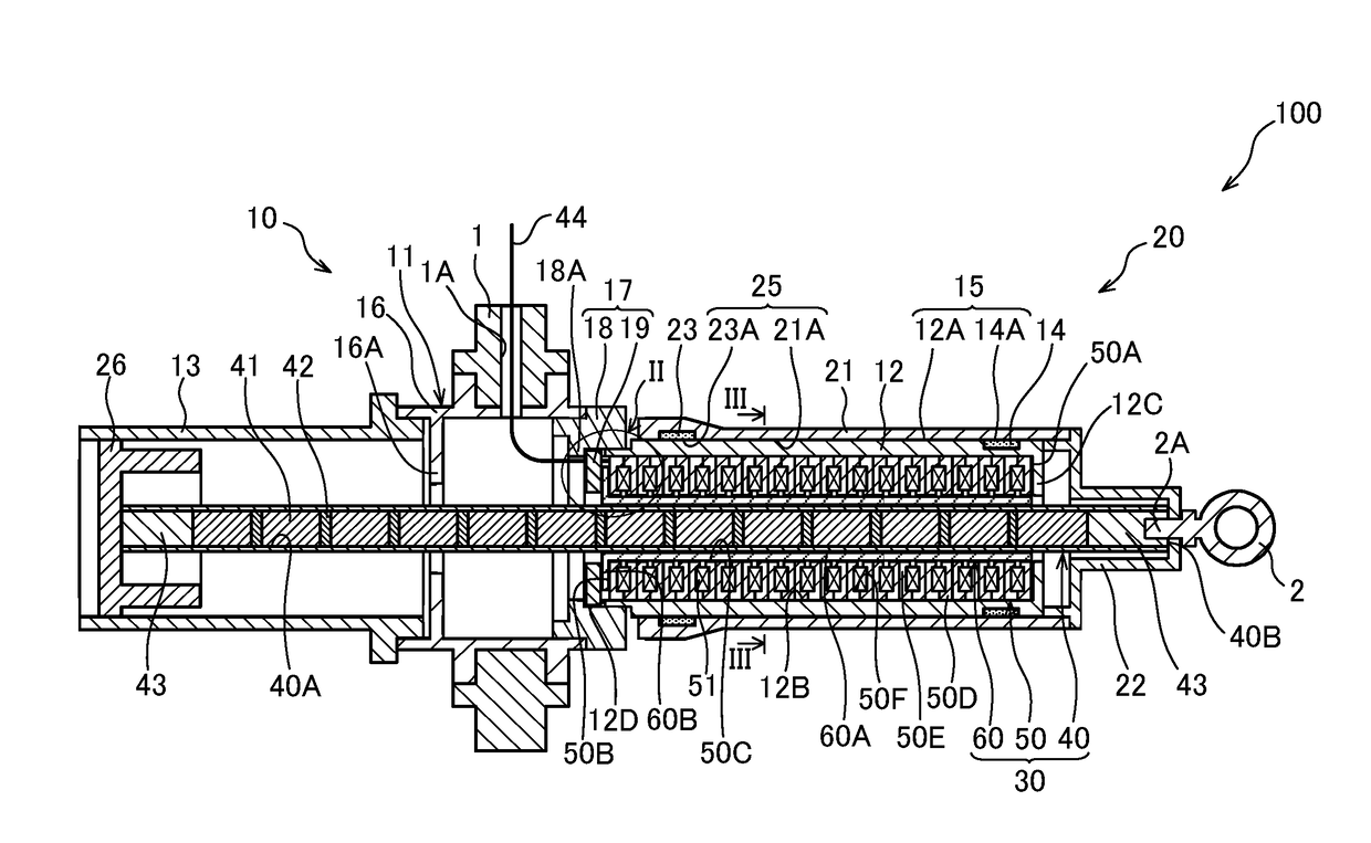 Linear motor and linear actuator having the same