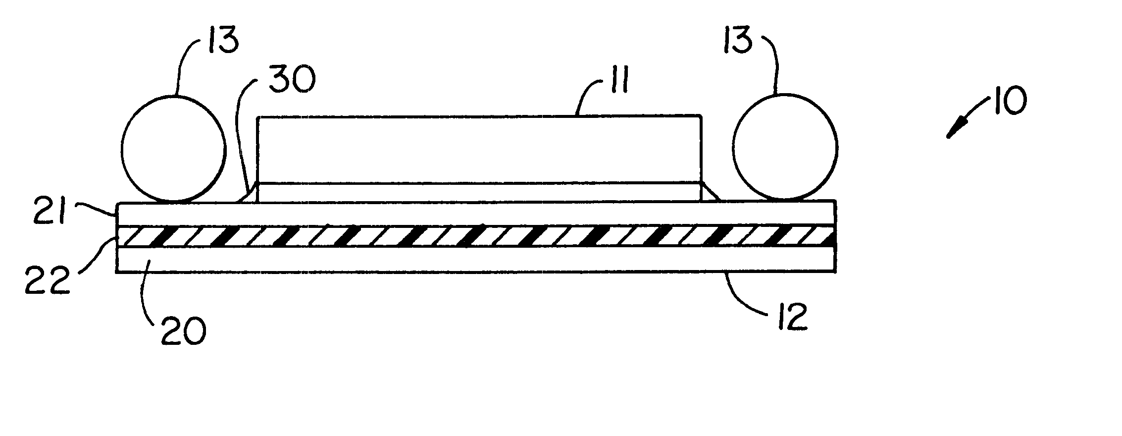 Unmolded package for a semiconductor device