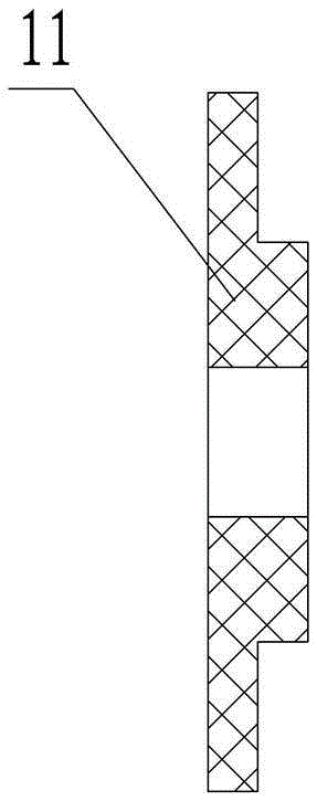 Processing method of step surface of rubber workpiece