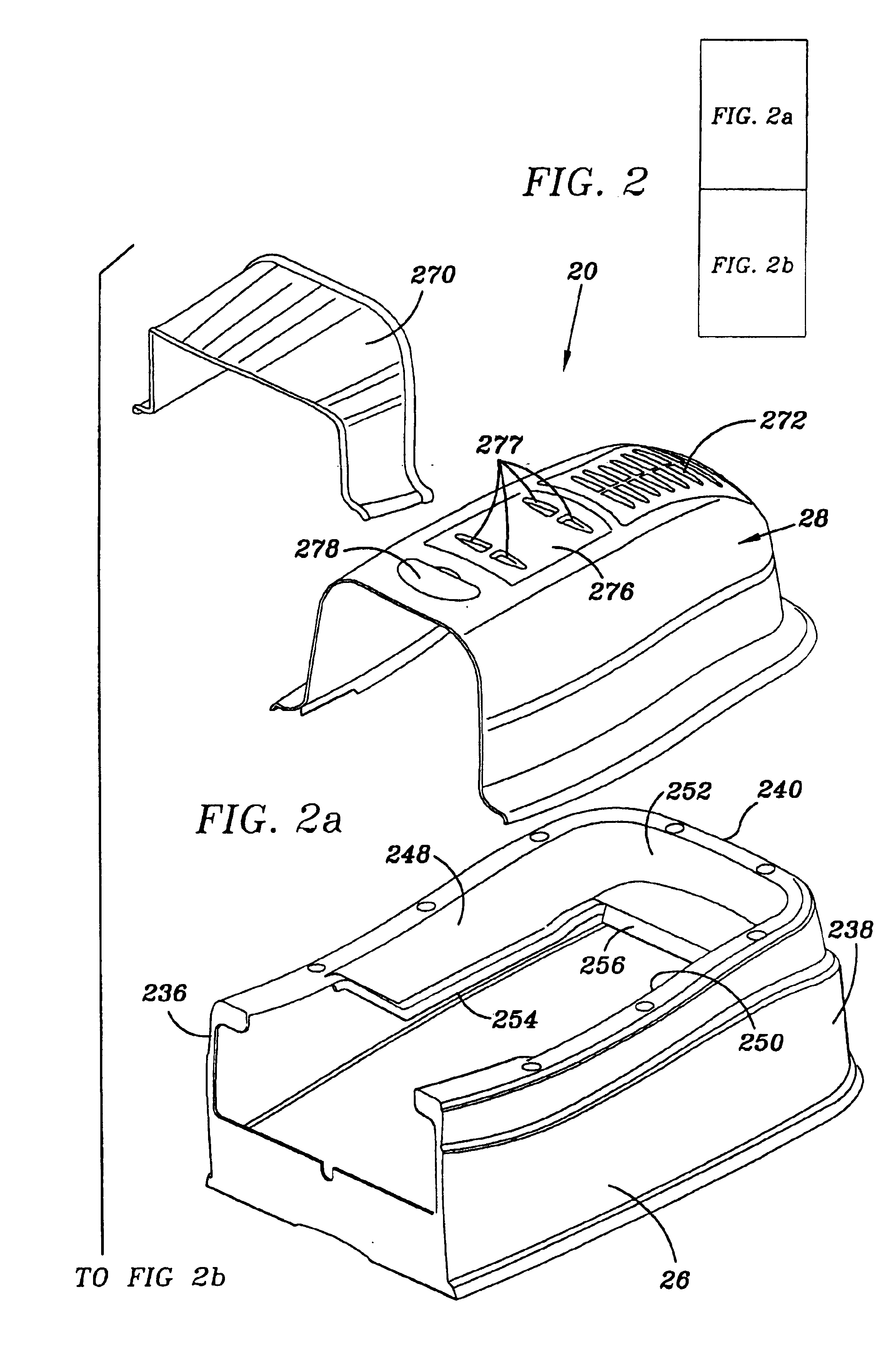 Litter box waste box