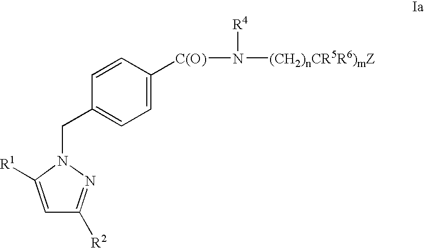 Substituted pyrazoles, compositions containing such compounds and methods of use