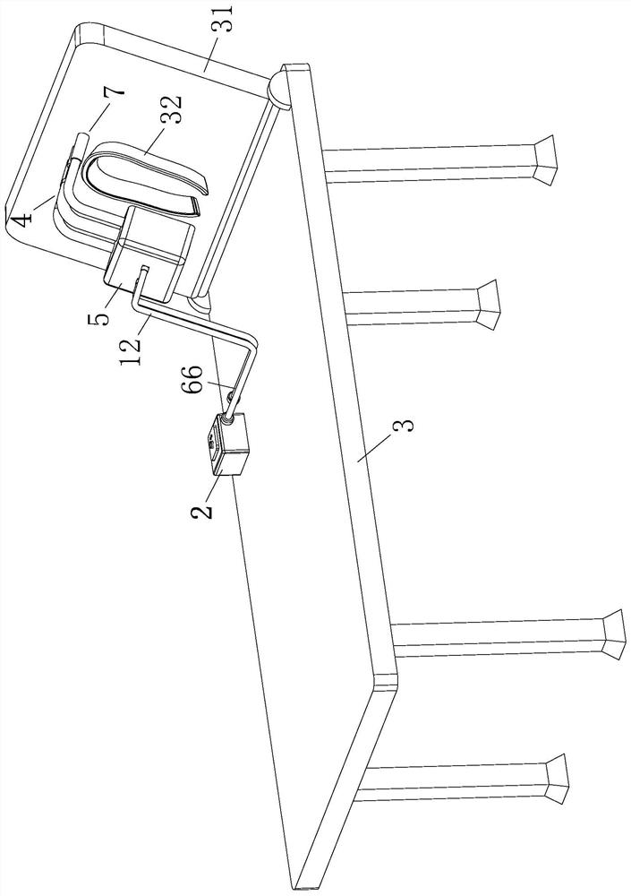 A nebulization inhalation device for pediatric internal medicine