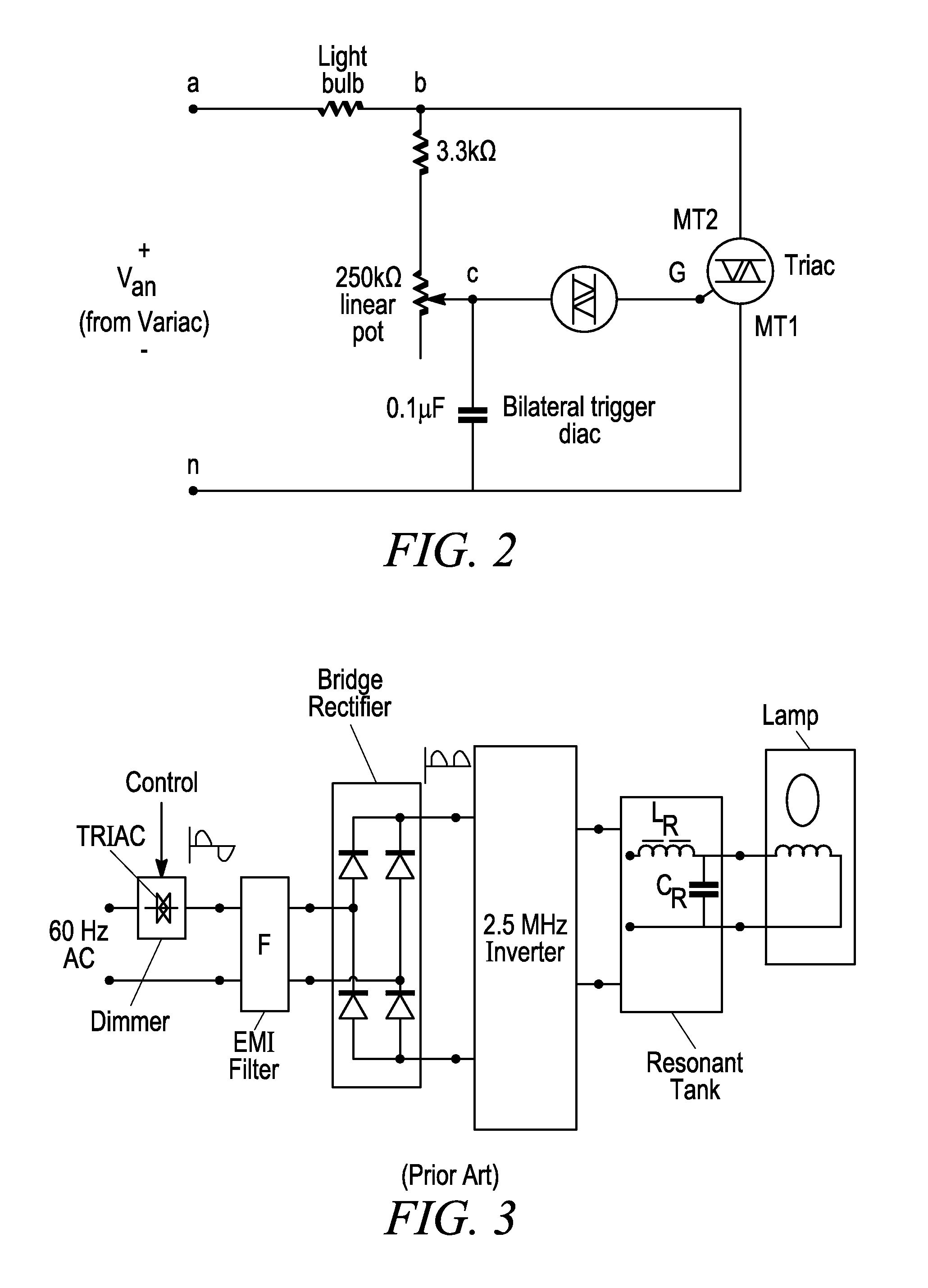 RF induction lamp with ferrite isolation system