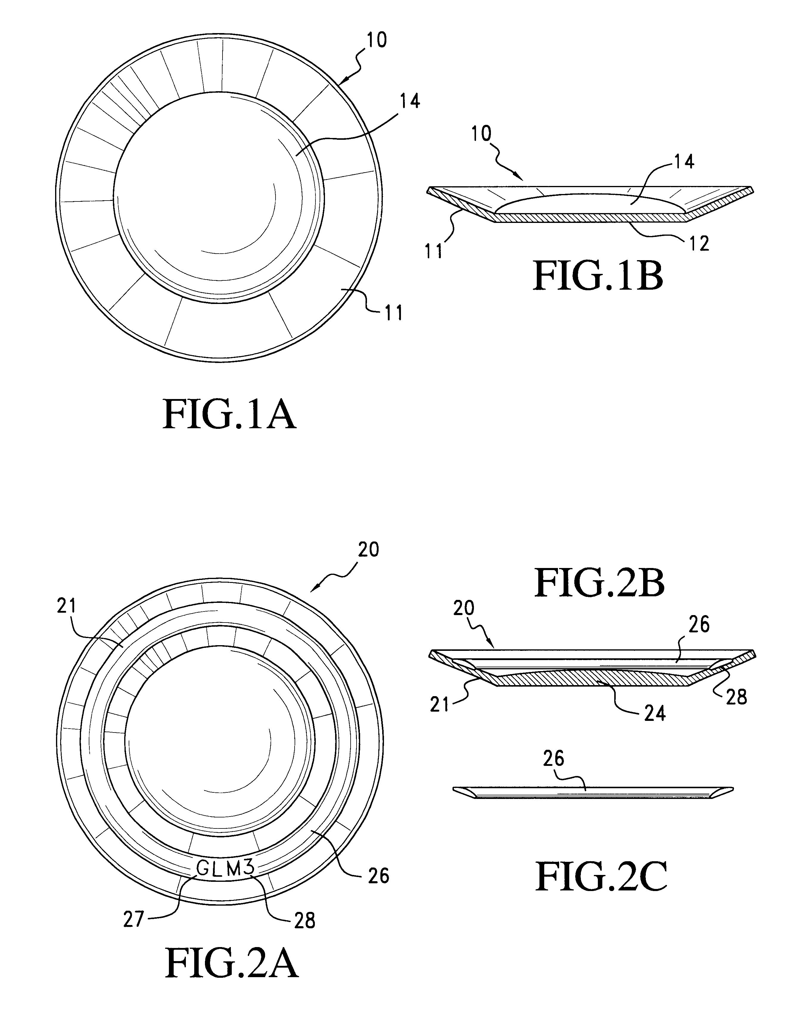 Tableware magnifier