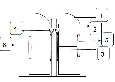 Lifting side-tipping trash bin