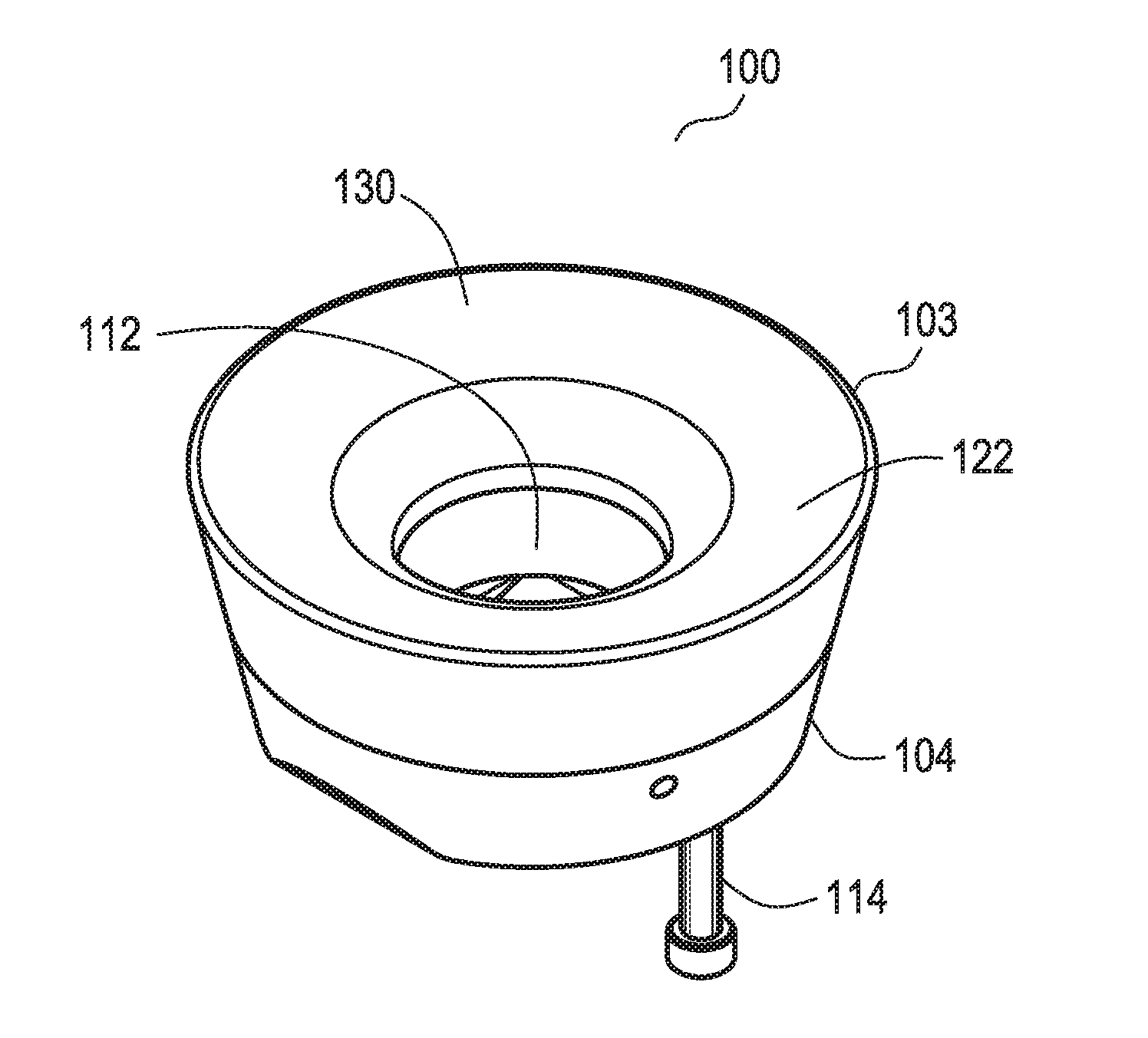 Variable elastic modulus cushion disposed within a distal cup of a prosthetic socket