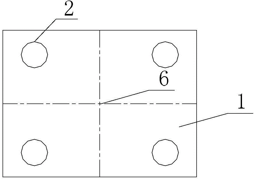 Assistant mounting die for support and construction method thereof