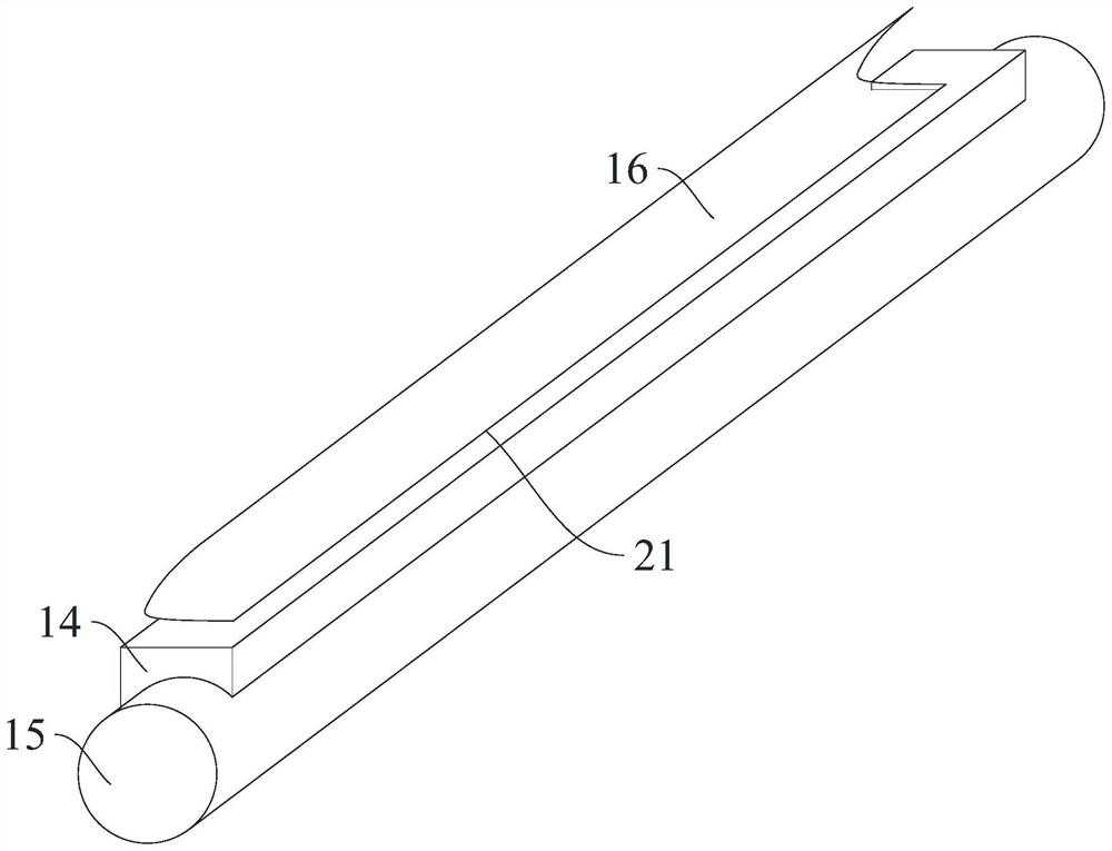 Multi-layer flexible circuit board with spacing and angle adjustable support