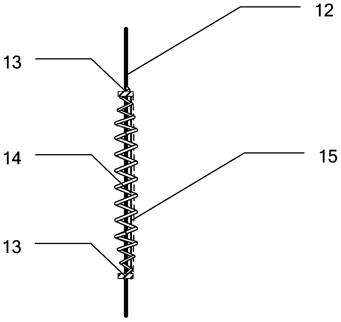 Thermal shock test device and method for nanometer-scale wire material