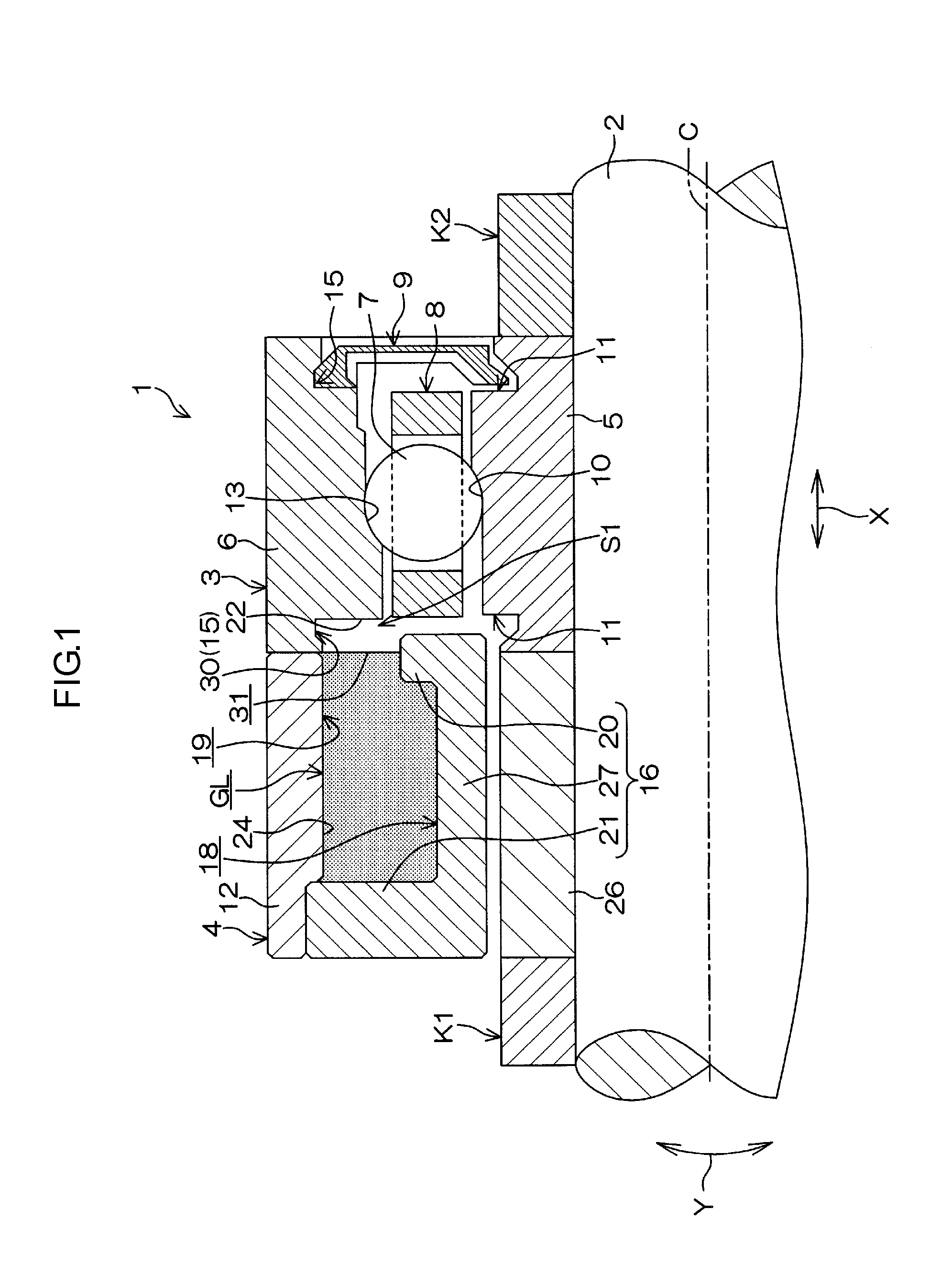 Rolling bearing device