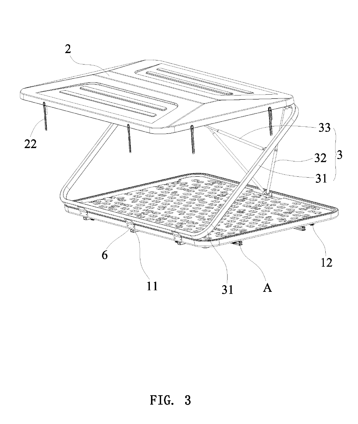 Foldable vehicle roof tent