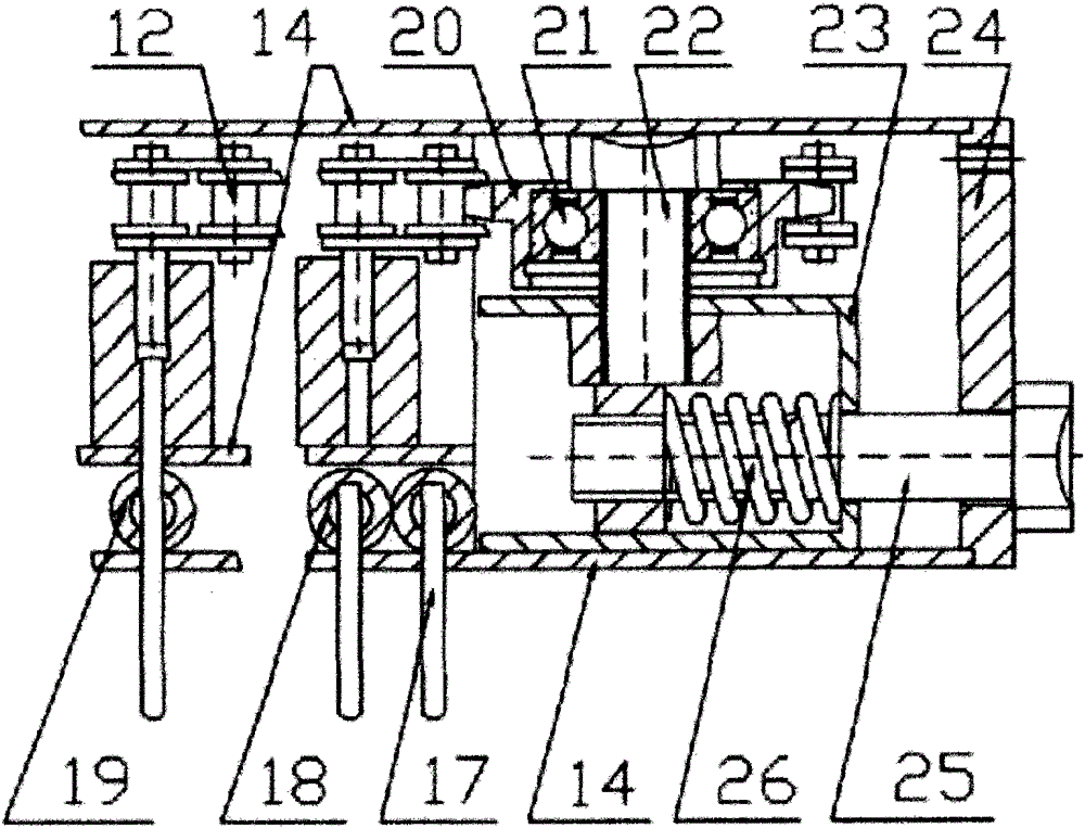 One motor, one transmission device, two tracks, two sets of curtains, single and two-way opening and closing electric curtain machine