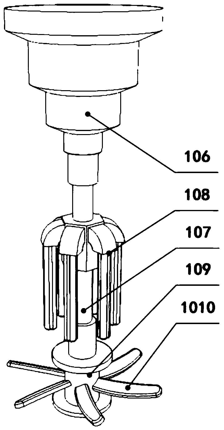 Production device for tooth protection agent with fullerene