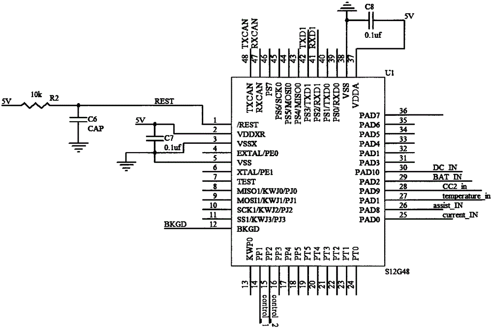 Detection apparatus of off-board direct-current charger