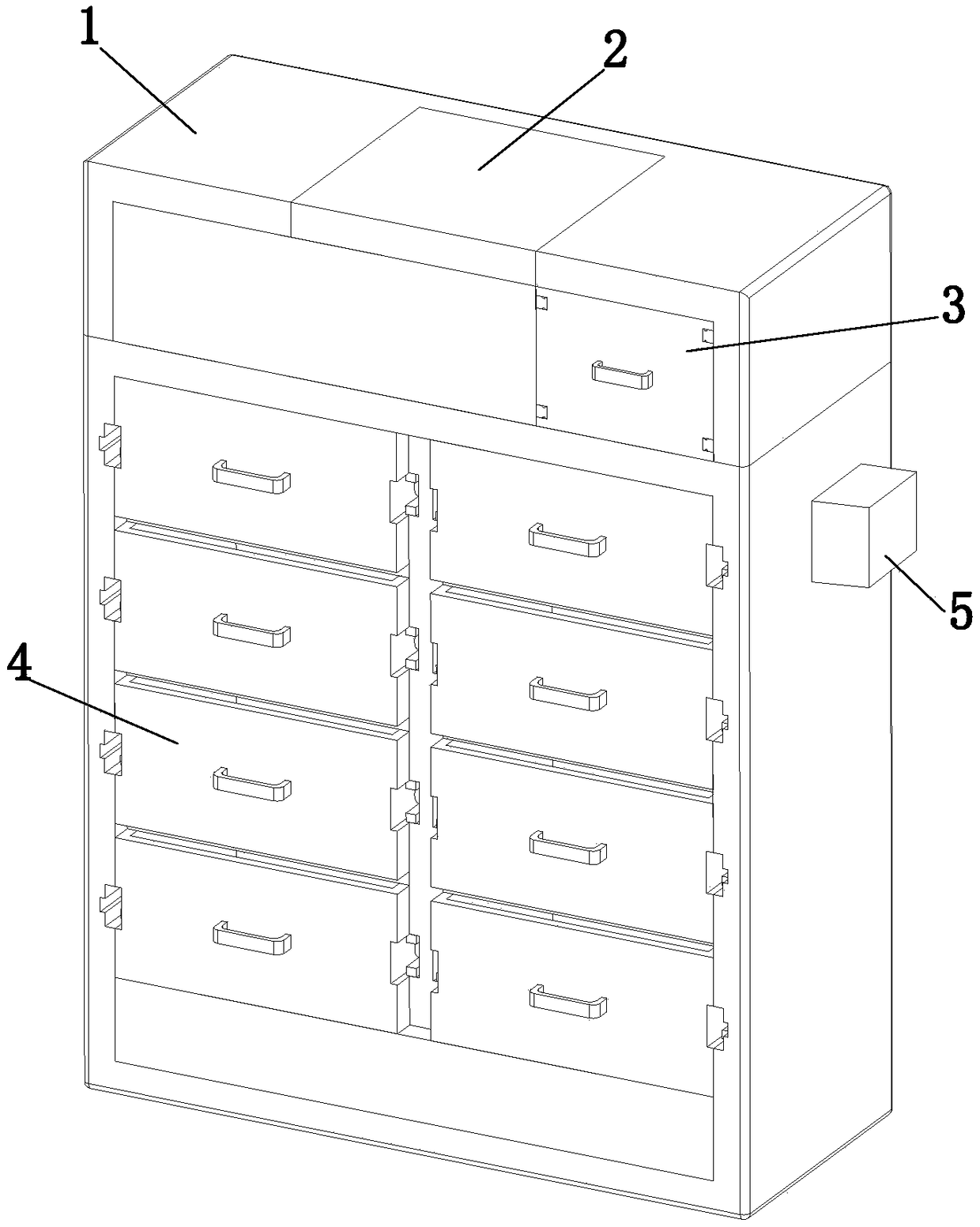 Intelligent household locker