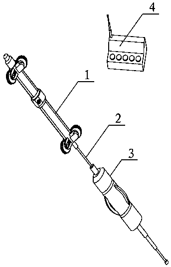 A Rock Formation Borehole Itinerant Detection Robot