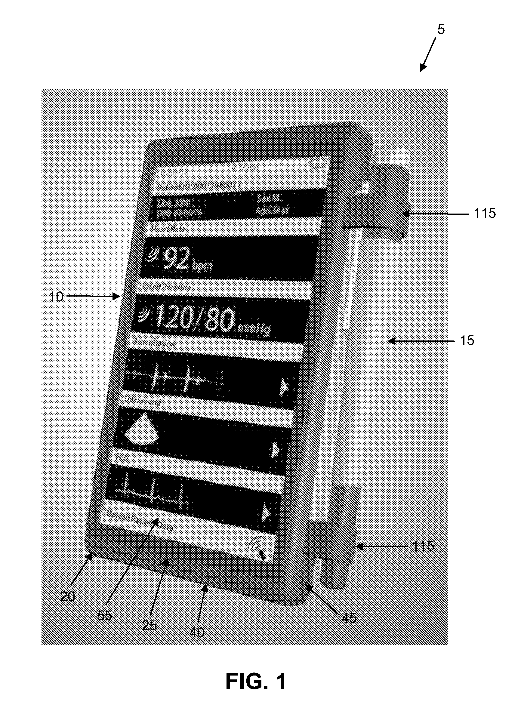 Integrated, hand-held apparatus and associated method for acquiring diagnostic and prognostic information from a patient at the bedside or at some other patient location