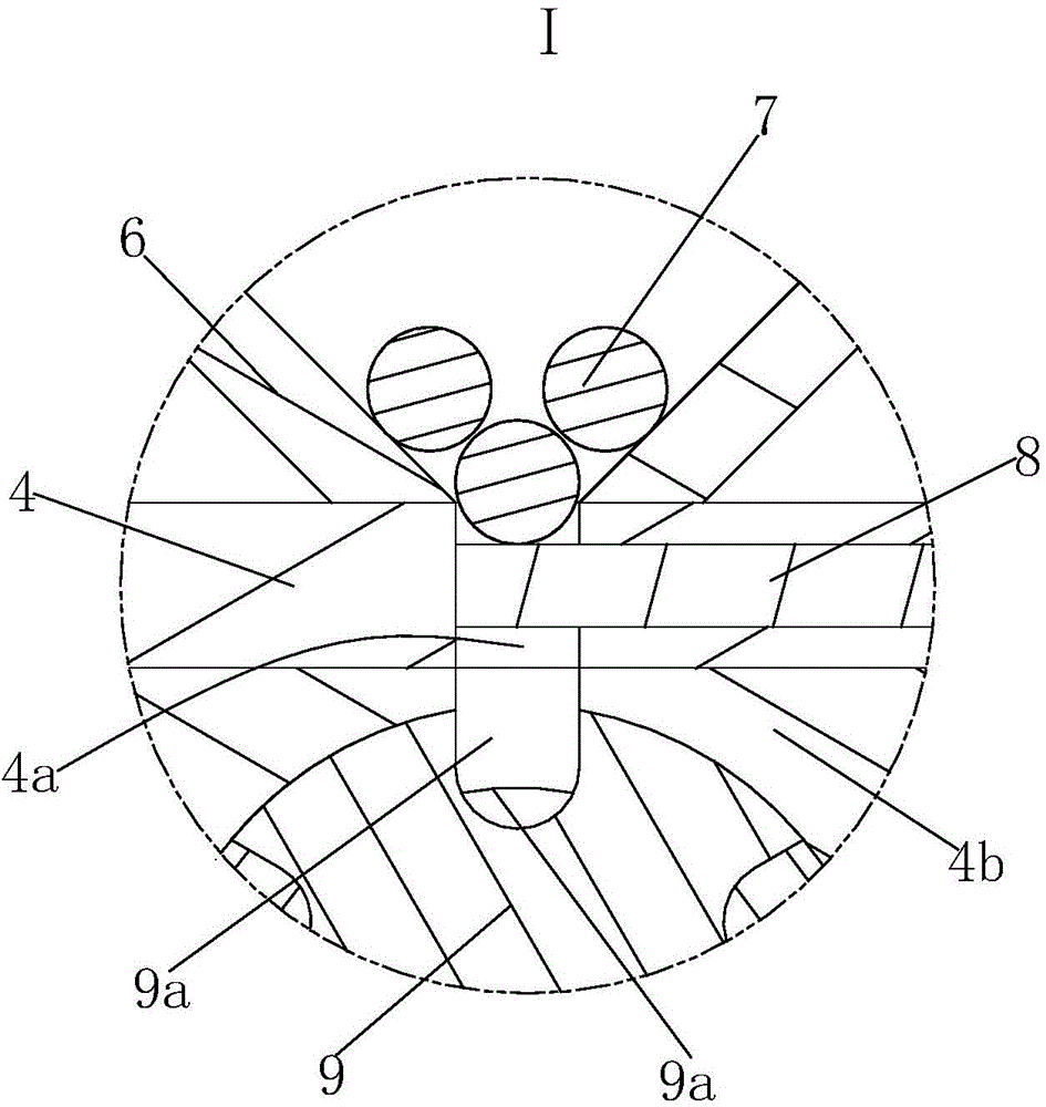 Rationed pouring device for colloidal liquid special for oil paint barreling and covering assembly line