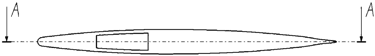 Hot gas anti-icing structure of forward-sloped engine support plate