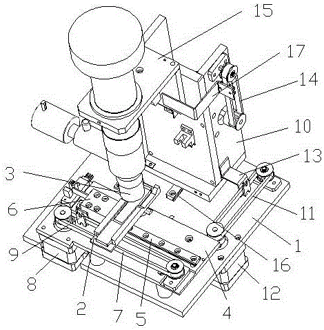 Large-visual-field microscopic examination device and method for full-automatic immunohistochemistry