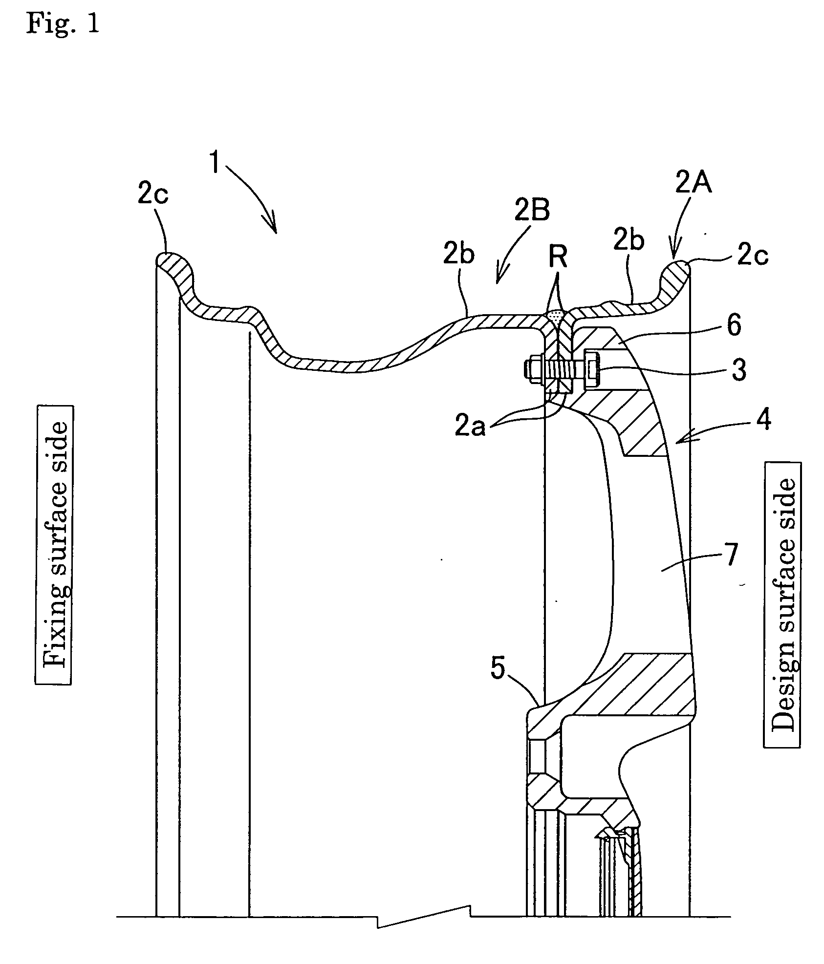 Plating removing apparatus for three-piece wheel