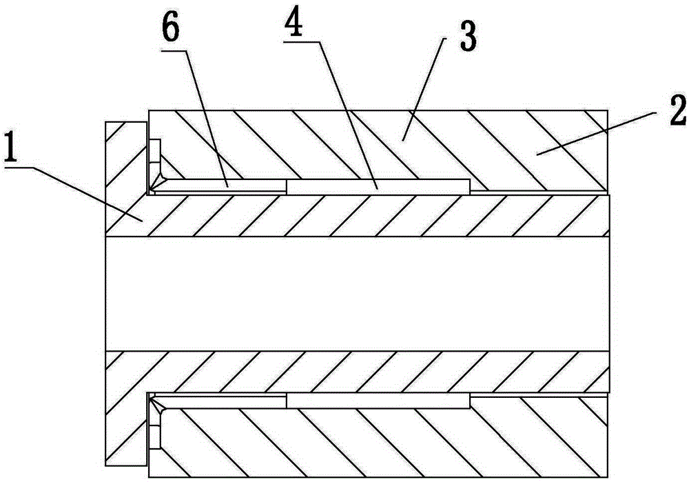 Composite dynamic/static-pressure slide bearing