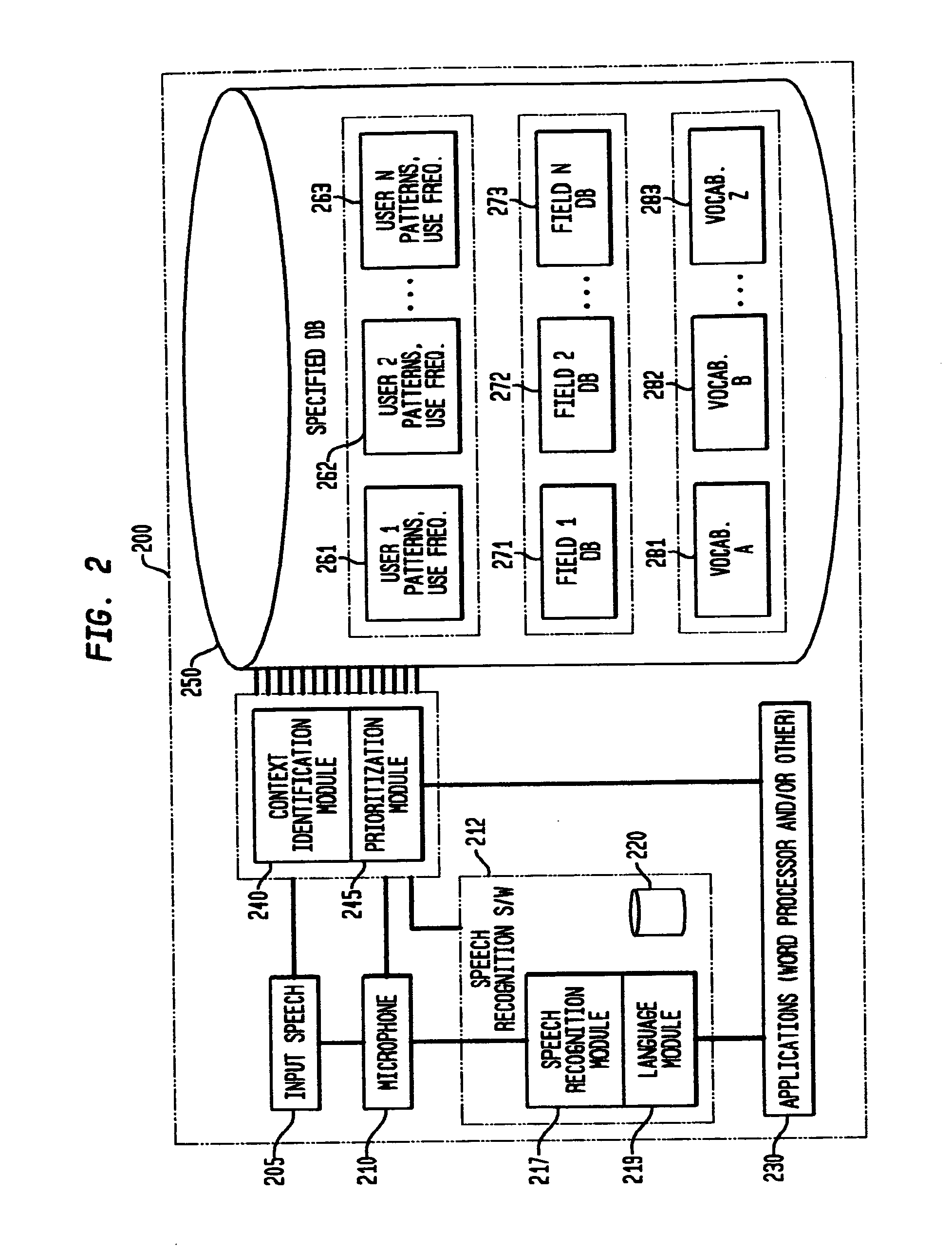 Method and apparatus for improving the transcription accuracy of speech recognition software