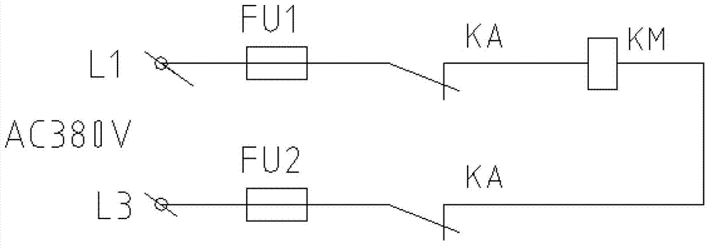 Improved control circuit for power load control terminal