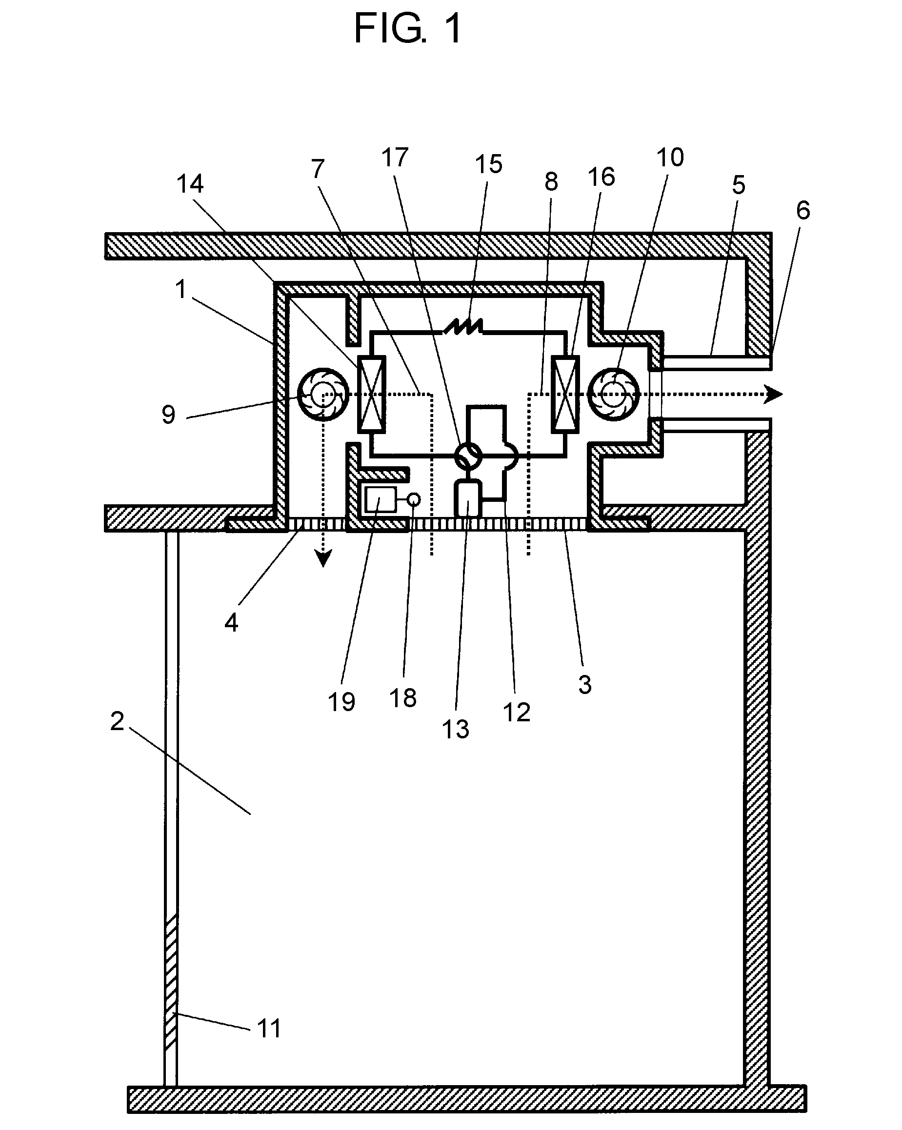 Bathroom air-conditioner