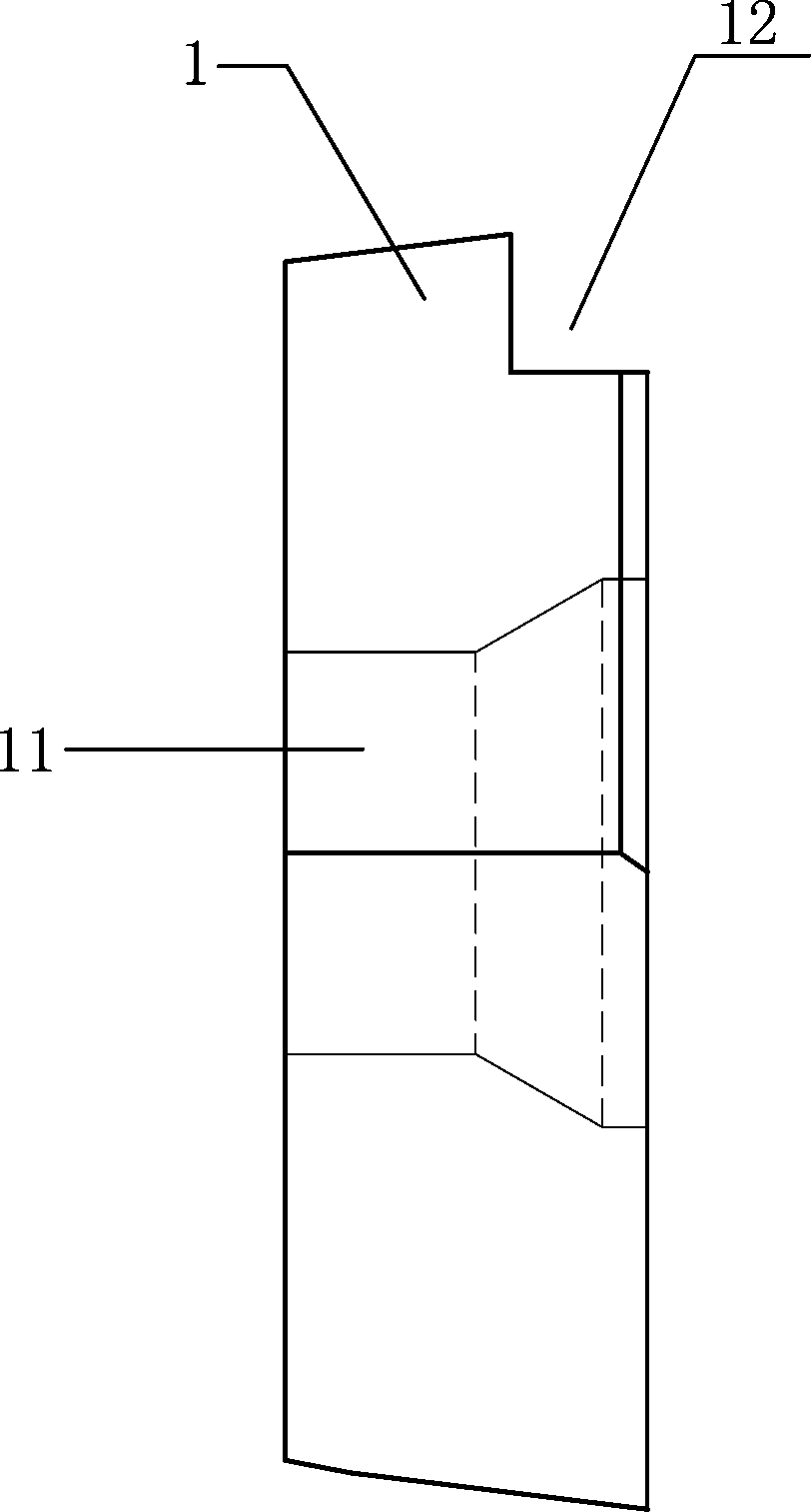 Turning tool capable of realizing chip breaking