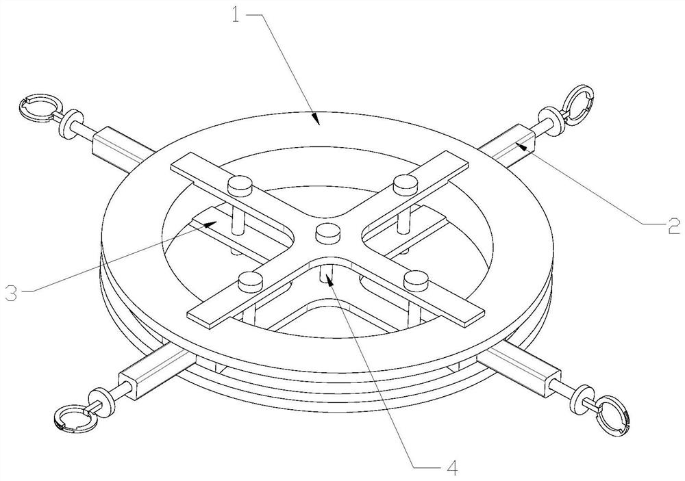 Jumper spacer capable of being split and adjusted and environment-friendly surface treatment device of jumper spacer