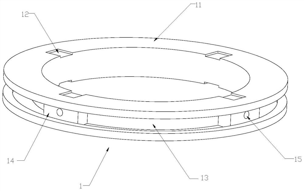 Jumper spacer capable of being split and adjusted and environment-friendly surface treatment device of jumper spacer