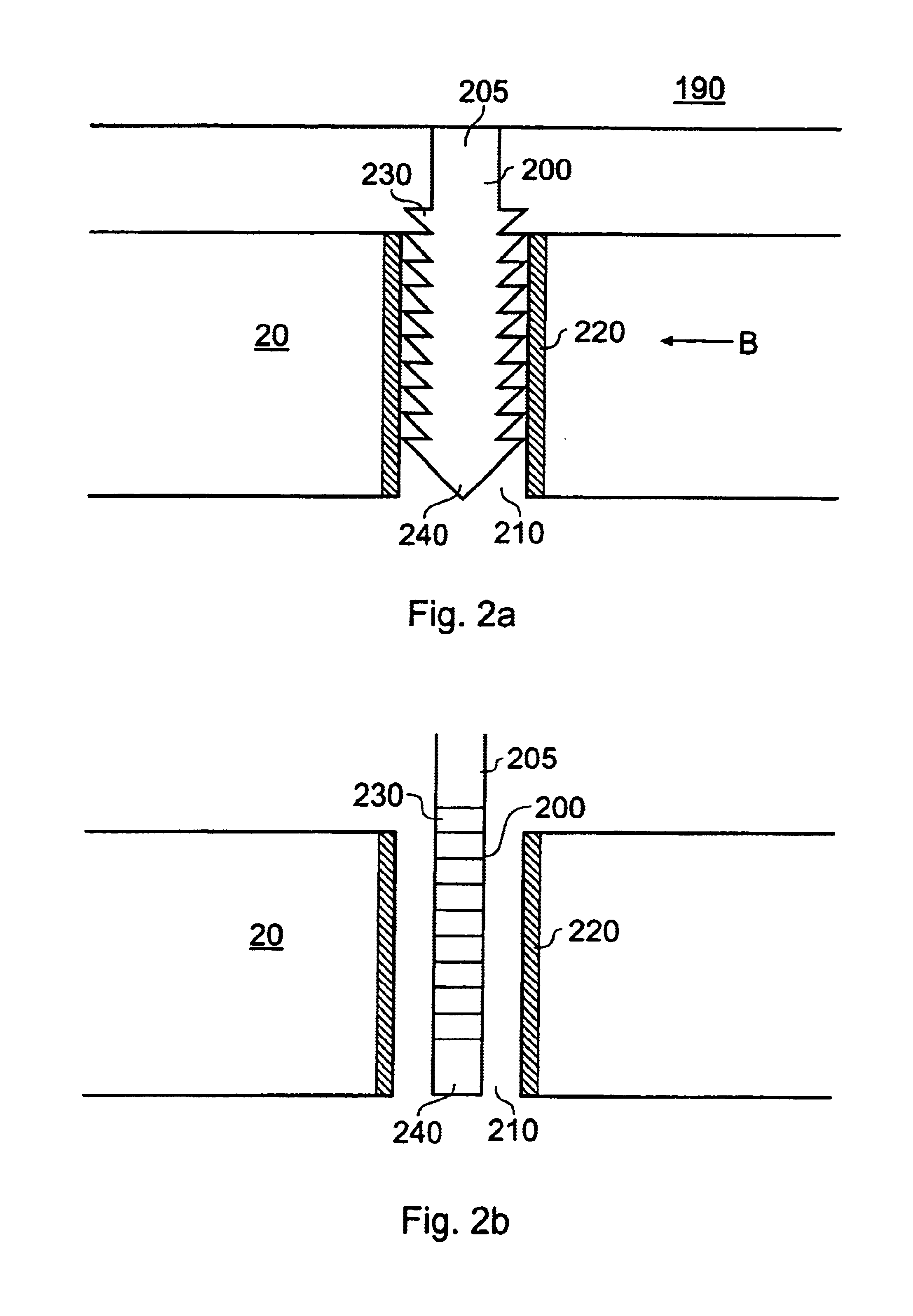 Grounding mechanism retention feature