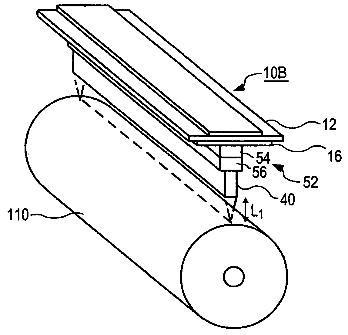 Electro-optical device, image printing apparatus, and method of manufacturing electro-optical device