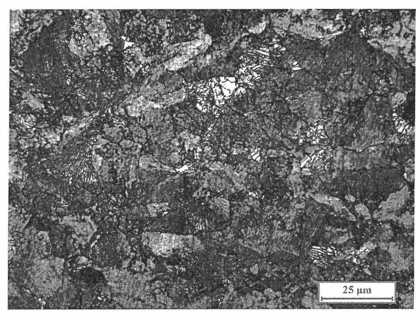 Steel for saw blade substrate and manufacturing method thereof