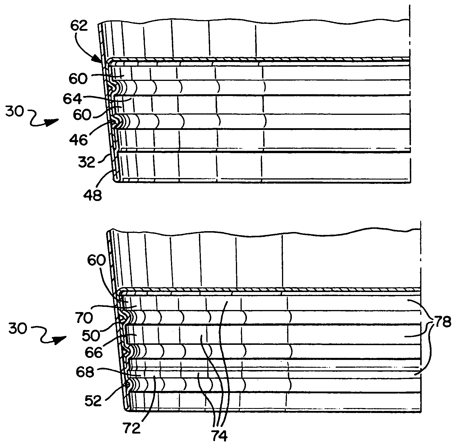 Bottom seal for container