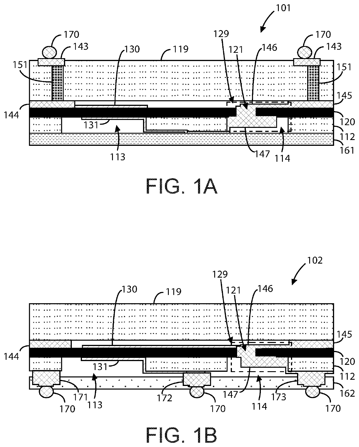 Piezoelectric acoustic resonator manufactured with piezoelectric thin film transfer process